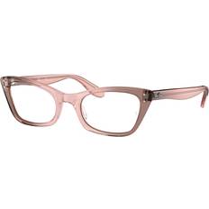 Ray-Ban Women Glasses Ray-Ban RX5499 8148 Transparent Pink 51MM