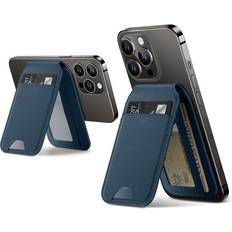 Mobile Phone Accessories ESR HaloLock MagSafe Wallet Stand Dark Blå