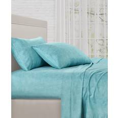 California King - Turquoise Bed Sheets J. Queen New York Rowan 4-Pc. Bed Sheet Turquoise