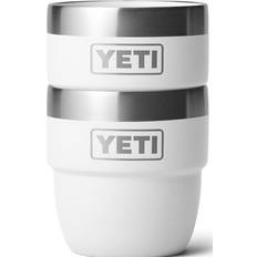 Espresso Cups Yeti Rambler Stackable White 4fl oz 2pcs