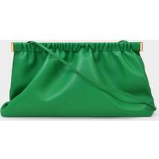 Grün Clutches Nanushka The Bar Clutch Bag in grünem veganem Leder green