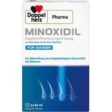 Minoxidil Rezeptfreie Arzneimittel MINOXIDIL DoppelherzPharma 50 mg/ml Lösung 60ml 3 Stk.
