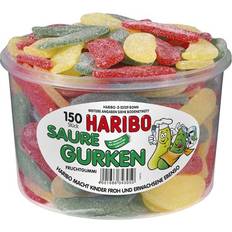 Süßigkeiten Haribo Saure Gurken 1350g 150Stk. 1Pack