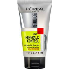 Mykgjørende Hårgeleer L'Oréal Paris Studio Line Mineral & Control 24h Invisible Clean Gel 150ml