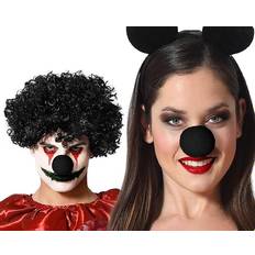 BigBuy Carnival Clown’s Nose Black