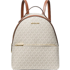 Women Backpacks Michael Kors Sheila Medium Logo Backpack - Vanilla