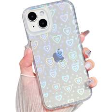 Heart Pattern Phone Case for iPhone 14