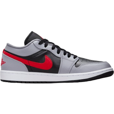 Nike Gray Sneakers Nike Air Jordan 1 Low W - Cement Grey/Black/White/Fire Red