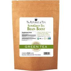 The Republic of Tea Organic Brain Boost SuperGreen Tea Bags 250pcs 1pack