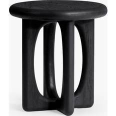 AllModern Griffey Black Small Table 18.1"