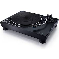 Technics Turntables Technics Turntable, Premium Class HiFi Record Player with Coreless Direct, Stable Playback, Audiophile-Grade Cartridge and Auto-Lift Tonearm, Dustcover Included SL-100C, Black SL-100C-K