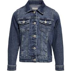 Jungen Oberbekleidung Only Spread Collar Jacket - Blue/Medium Blue Denim (15201030)