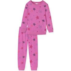 Schiesser Girl's World Organic Cotton Pyjamas - Pink
