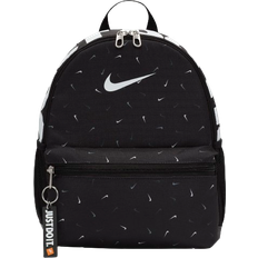 Children Backpacks Nike Brasilia JDI Mini Backpack 11L - Black/White
