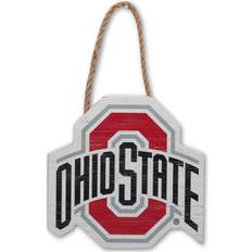 Open Road Brands Wall Decorations Open Road Brands Ohio State University Logo Shaped Hanging Ohio