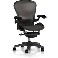 Herman Miller Office Chairs Herman Miller Aeron Graphite/Carbon Office Chair 45"