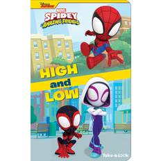 Books Disney Junior Marvel Spidey and His Amazing Friends: High and Low Take-A-Look Book