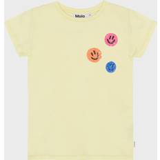 Molo Children's Clothing Molo Girls Yellow Organic Cotton T-Shirt