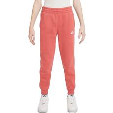 Orange Pants Children's Clothing Nike Big Kid's Sportswear Club Fleece Joggers - Adobe/White
