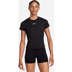 Nike Advantage Tennisshirt Damen schwarz