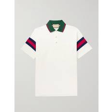 Gucci Clothing Gucci Cotton jersey polo shirt multicoloured