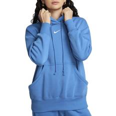 Nike Sportswear Phoenix Fleece Oversized Pullover Hoodie Women's - Star Blue/Sail