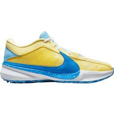 Gelb Basketballschuhe Nike Giannis Freak 5 M - Soft Yellow/White/Light Laser Orange/Light Photo Blue