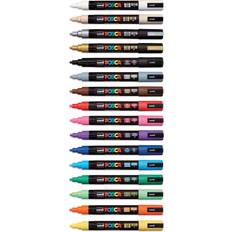 Posca set Uni Posca Paint Markers PC-5M Medium Tip 16-pack