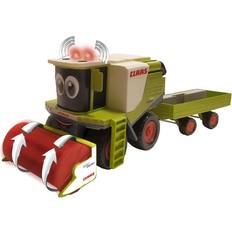 Licht Traktoren Happy People Claas Kids Lexion 780 Lawnmower + Mower Trailer