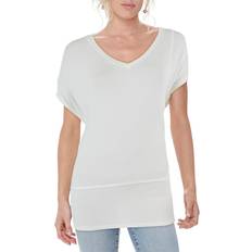 Basics Womens Poncho Sleeve Panel Pullover Top