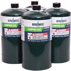 Bernzomatic Camping Propane Gas Cylinders 4-Pack