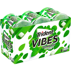 Chewing Gums Trident Vibes Spearmint Rush 16oz 40pcs 6pack