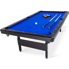 Billiard - Billiard Cues Table Sports GoSports Billiards Game Table Foldable 8ft x 4.2ft
