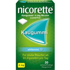 Nikotin-Kaugummis Rezeptfreie Arzneimittel 4 mg whitemint Kaugummi