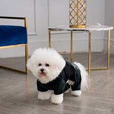 Juicy Couture Hooded Pet Bling Velour Tracksuit
