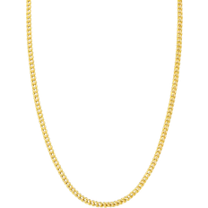 Gold Necklaces Italian Gold Franco Chain Necklace - Gold