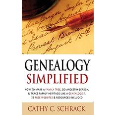 Books Genealogy Simplified How to Make a Family Tree, Do Ancestry Search, & Trace Family Heritage Like a (2015)