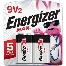 Energizer Batteries & Chargers Energizer Max Alkaline 9V 2-pack