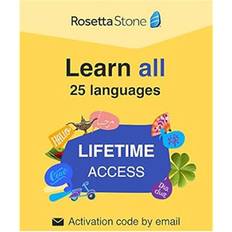 English Books Rosetta Stone Learn with Lifetime Access to 25 Languages