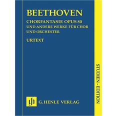 German Books G. Henle Verlag Works For Choir And Orchestra Op. 80, 112, 118, 121B, 122, Woo 95 Henle Study Scores By Beethoven