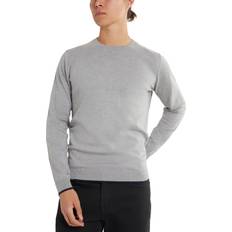 Kenneth Cole Men's Slim Fit Lightweight Crewneck Pullover Sweater - Heather/Grey