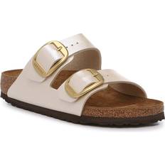 Shoes Birkenstock Arizona Sandal Women's Pearlescent White Womens 10-10.5 Mens 8-8.5 Sandals Footbed