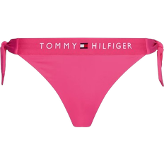 Tommy Hilfiger Damen Bikinis Tommy Hilfiger Side Tie Cheeky Bikini Bottom - Hot Magenta