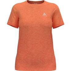 Damen - Orange T-Shirts Odlo Damen Essential Seamless T-Shirt orange