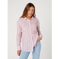 Wrangler Damen - W31 Bekleidung Wrangler Women's PKT Shirt, Pink