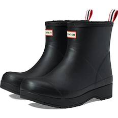 Hunter Play Short Sherpa Insulated Boot Black Men's Rain Boots Black