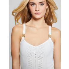 Guess Clothing Guess Cecilia Sweater Tank Top White