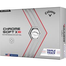 Golf Callaway 2022 Chrome Soft X LS Triple Track Balls
