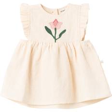 Babys - Rüschenkleider Lil'Atelier Dallas Dress - Turtledove (13227384)