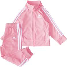 adidas Classic Tricot Tracksuit with Jacket & Pants - Light Pink